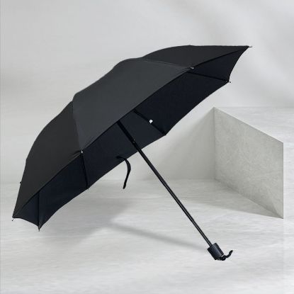 Picture of 1LANBRELLA Compact Reverse Folding Umbrella Auto Windproof Travel Umbrella